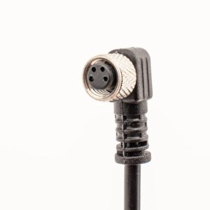 Conector M8 4 pines cable 2M 90°