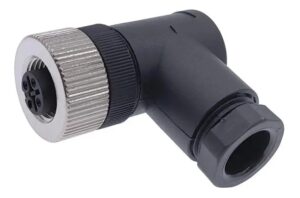 Conector Armable M12 4P Hembra 90°