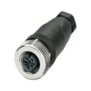 Conector Armable M12 4P Hembra recto