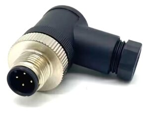 Conector Armable M12 4P Macho 90°