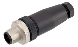 Conector Armable M12 4P Macho recto