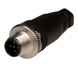 Conector Armable M12 5P Macho recto