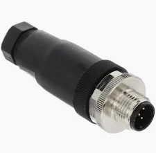 Conector Armable M12 8P Macho recto