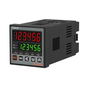 CT6S-2P4 Contador timer 48x48mm 2 salida