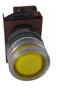 Pulsador luminoso Amarillo 24V C2PNF/1A-Y-24