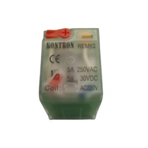 Rele 8 pines 220VAC 5A REMY2