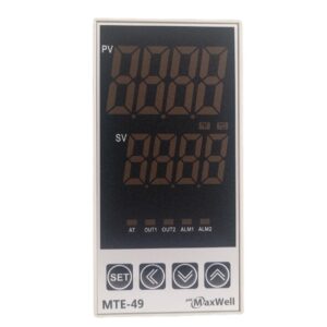 MTE-49 Control de temperatura 48x96mm Rele/SSR